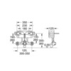 GROHE Uniset 37578001 Инсталляция для биде