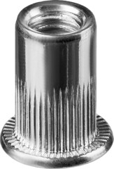 Резьбовые заклепки стальные с насечками, KRAFTOOL Nut-S, М4, 1000 шт