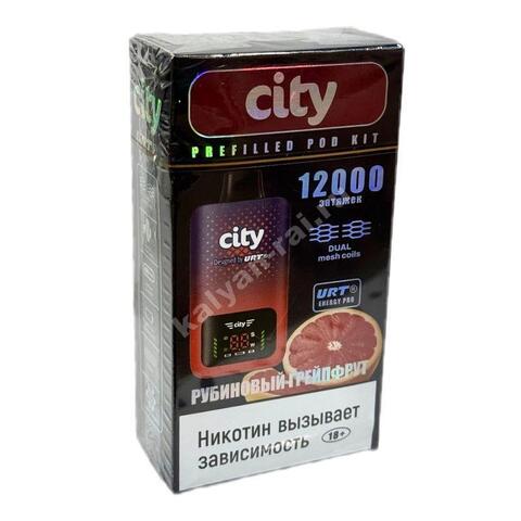 City Energy Pro URT POD Kit - Рубиновый Грейпфрут 12000 затяжек