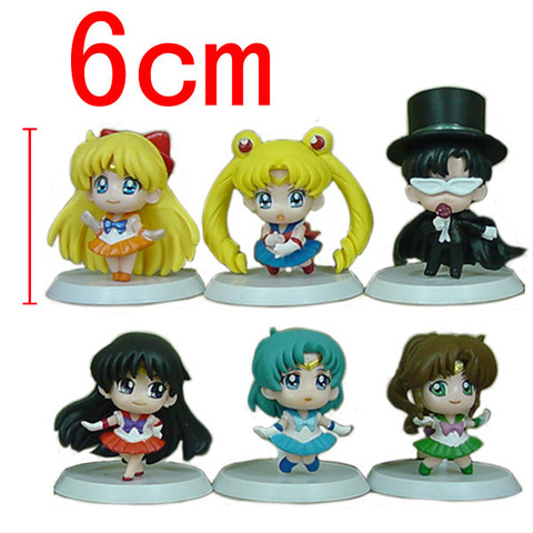 Sailor Moon Action Figure Toys Set 1