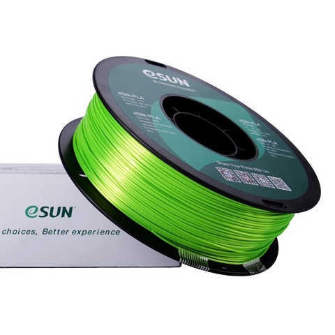 ESUN eSilkPLA, 1.75 мм, 1 кг, лаймовый