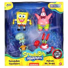 Jada Metalfigs Nickelodeon: Spongebob 4PK (БАМП)