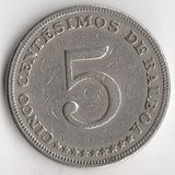 K7132, 1970, Панама, 5 сентесимо K7132, 1970, Панама, 5 сентесимо