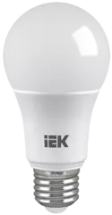 Лампа светодиодная ECO A60 шар  7Вт 230В 3000К Е27 IEK LLE-A60-7-230-30-E27