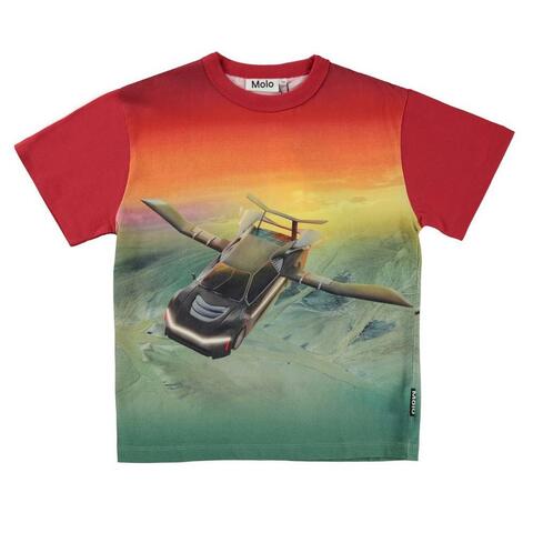 Футболка Molo Riley Cars Flying