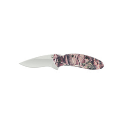 Фото Складной полуавтоматический нож KERSHAW SCALLION, сталь 420HC, рукоять камуфляж алюминий