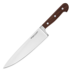 Нож кухонный поварской ШЕФ 21 см BERGER CUTLERY Classic Smoked Oak арт. BC210521