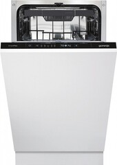Посудомоечная машина Gorenje GV563E11, встраиваемая, 10 комплектов, A++, 5 программ