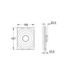 GROHE Surf 37069000 Клавиша смыва для писсуара