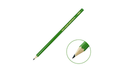 Карандаш чернографитный KOH-I-NOOR 1703, H, зеленый корпус