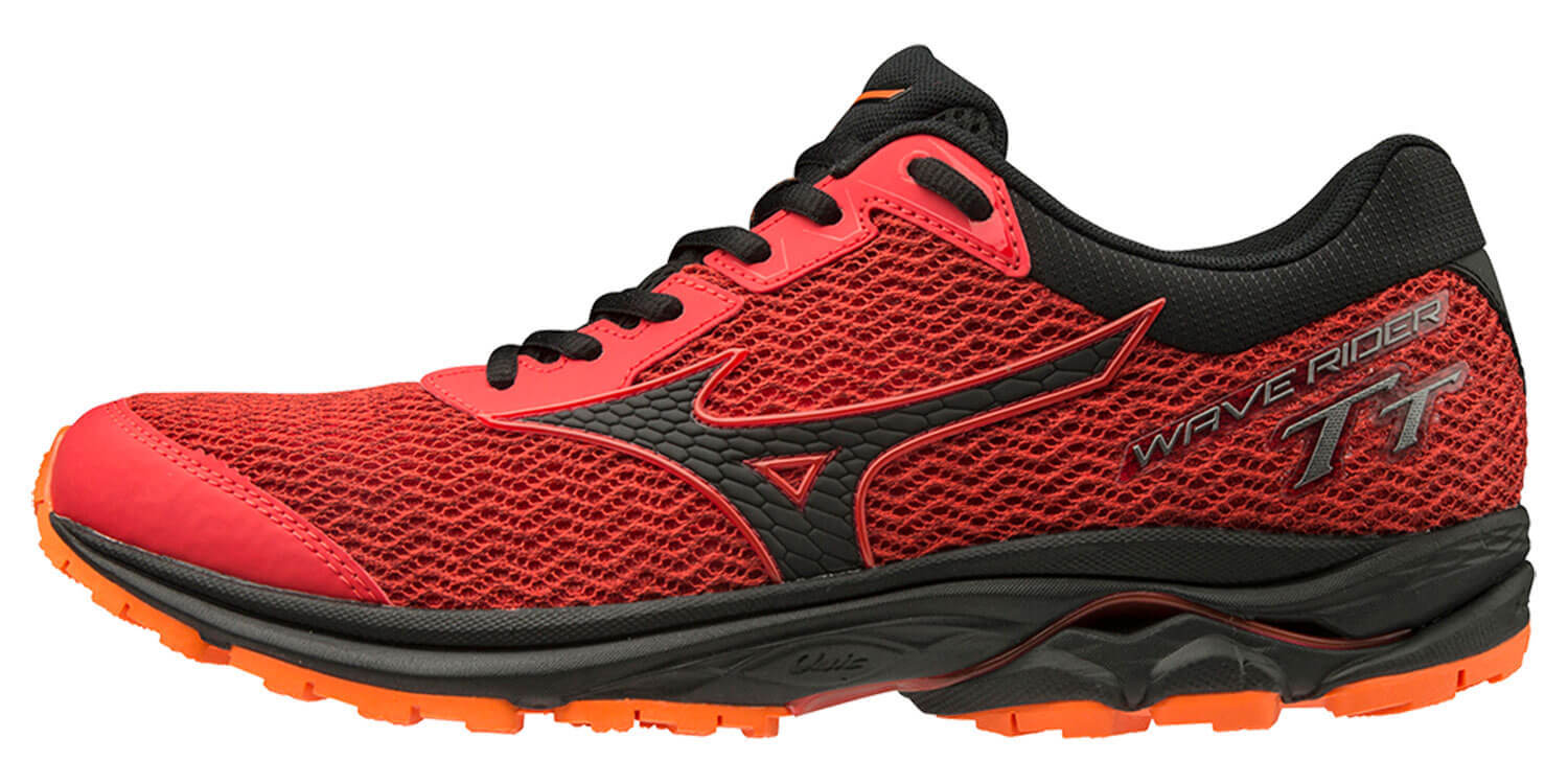 Mizuno Wave Rider TT кроссовки для бега мужские красные - 5