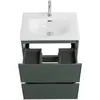 BelBagno UNO-600-2C-SO-VO База под раковину подвесная с фрезерованными ручками по всей длине фасада с двумя выкатн. ящ., Еловый Матовый, 600x455x608