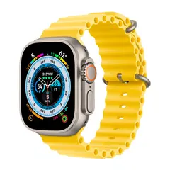 Умные часы Apple Watch Ultra GPS + Cellular, 49mm, Titanium Yellow Ocean Band (Желтый)