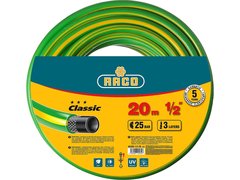 RACO CLASSIC, 1/2″, 20 м, 25 атм, трёхслойный, армированный, поливочный шланг (40306-1/2-20)