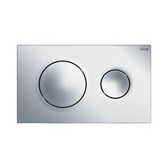 Viega Prevista Visign for style 20 773779 Панель смыва для унитазов, пластик, цвет хром, модель 8610.1 фото