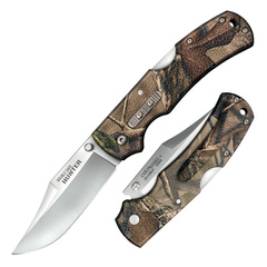 Фото Нож складной Cold Steel Double Safe Hunter, сталь 8Cr13MoV, рукоять термопластик GFN