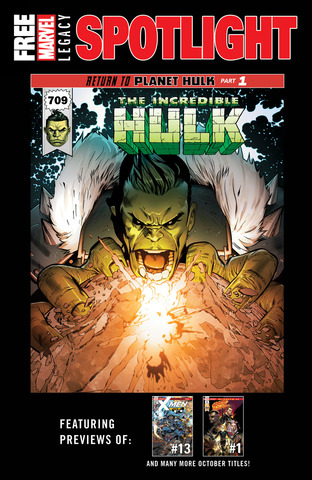 Marvel Legacy. Spotlight Previews