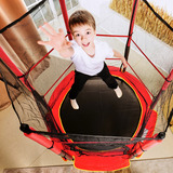 Батут детский DFC TRAMPOLINE-RED 55" с сеткой фото №19
