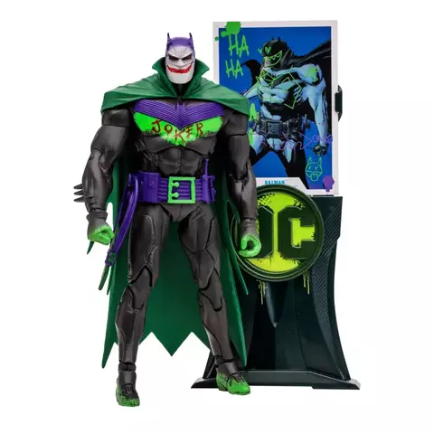 DC Мультивселенная фигурка Бэтмен Jokerized Gold Label
