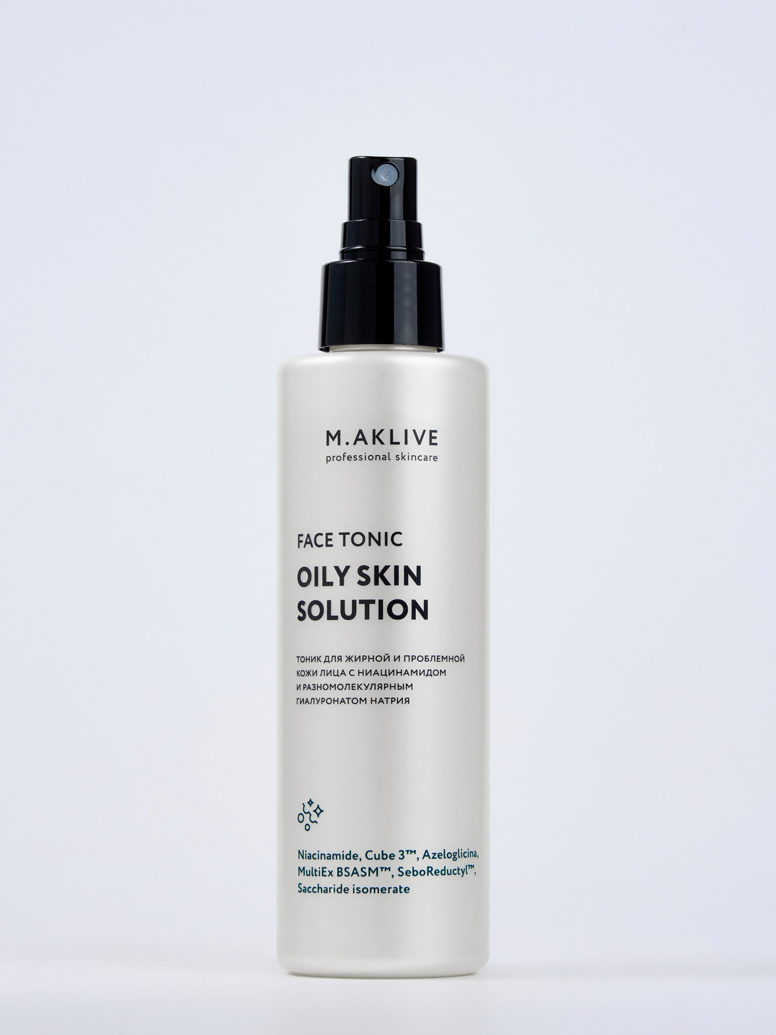 M.Aklive Oily Skin Solution Тоник для лица "Решение для жирной кожи", 200 мл