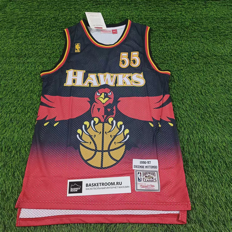 Баскетбольная майка Swingman NBA 'Hawks Motombo 55' 