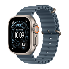 Умные часы Apple Watch Ultra 3 (2025) GPS + Cellular, 49mm, Natural Titanium Case with Anchor Blue Ocean Band