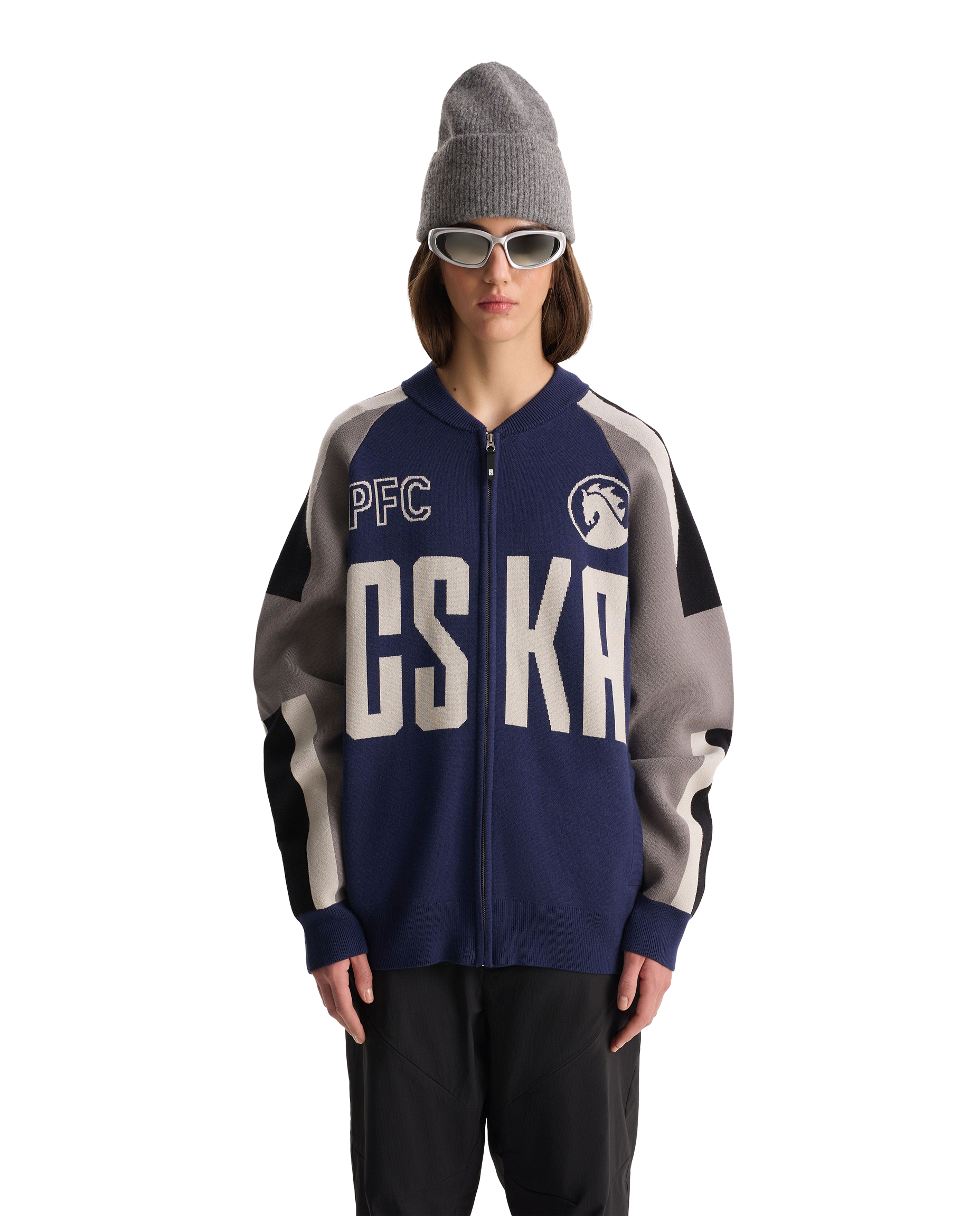 Кардиган вязаный на молнии CSKAxUrban Tiger