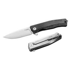 Фото Складной нож LionSteel MT01 CVB, сталь M390, рукоять Black canvas micarta