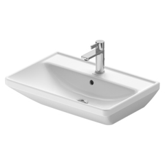 Duravit D-Neo 23666500001 Раковина накладная 650х440 мм, с переливом, с 1 отв. под смеситель, с WonderGliss, цвет: белый фото