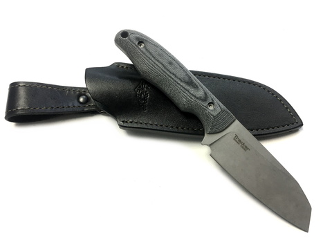 Шкуросъёмный нож Tracker, Böhler 690, N.C.Custom