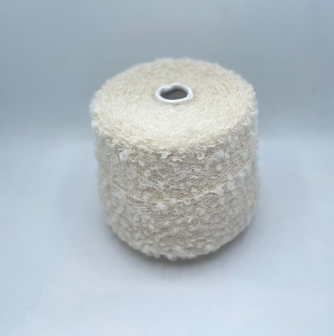 Luxury Selection by Ri.Go(пр.Италия), art-Fancy Alpaca ,190м/100гр, 92%Альпака бэби 8%полиамид , цвет-Молочный ,арт.27333