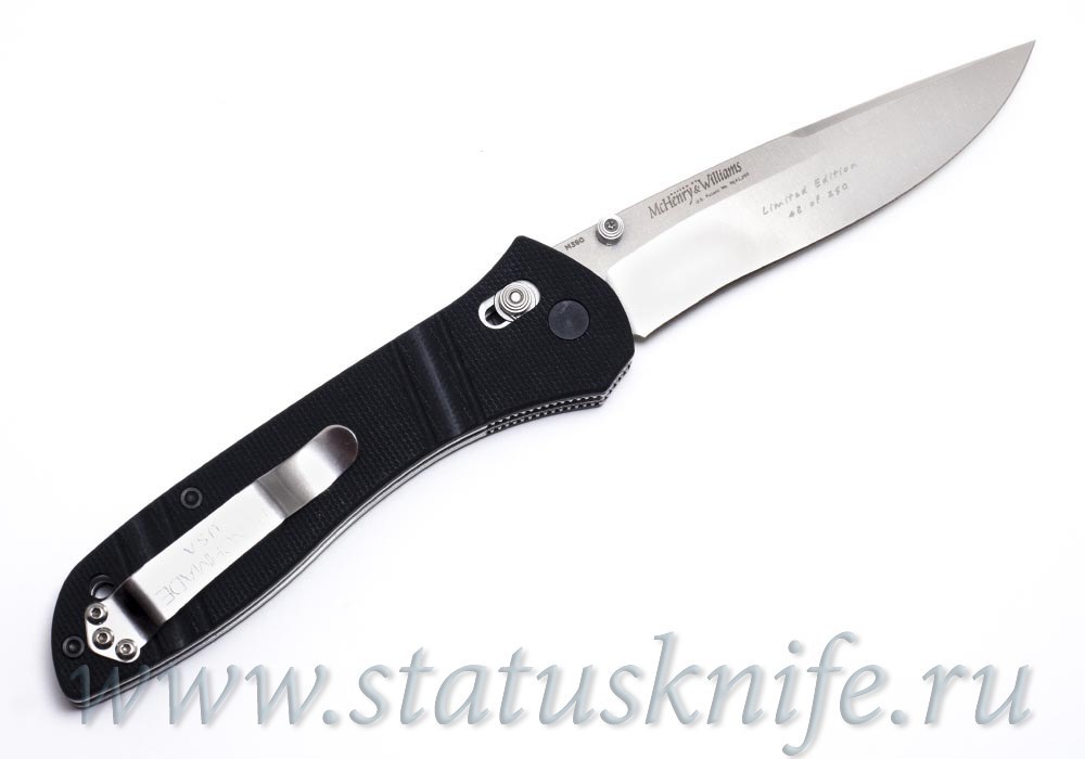 Нож Benchmade BM 710 M390 Super Set - McHenry & Williams