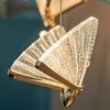 Люстра The Fluttering Butterfly прозрачная высота 18см.