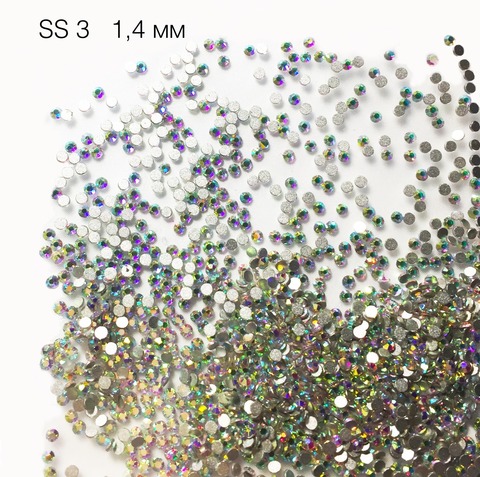 Стразы хамелион Crystal Swarovski SS3 (1.3 мм) купить за 1350&nbsp;руб