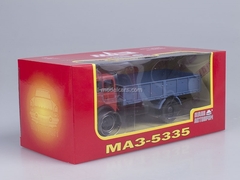 MAZ-5335 board red-blue 1:43 Nash Avtoprom