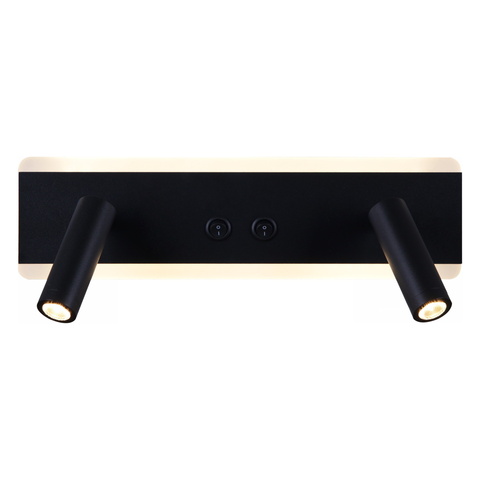 86213-9.2-001CT LED9+6W BK светильник точ.