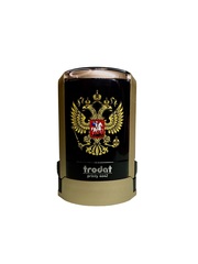 Trodat 4642 c Гербом РФ автоматическая оснастка диаметр 42мм