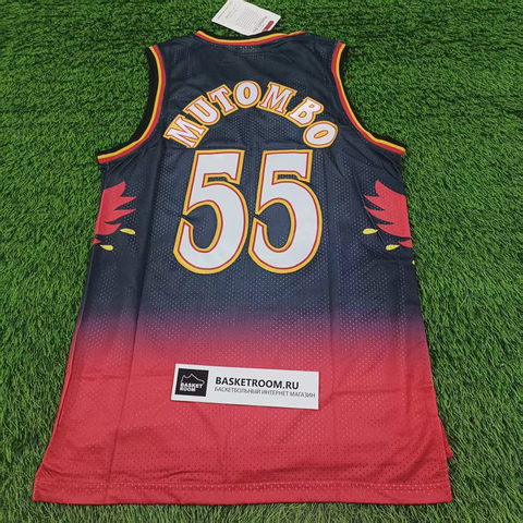 Баскетбольная майка Swingman NBA 'Hawks Motombo 55' 