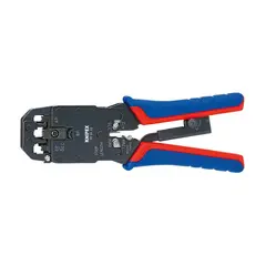 Инструмент для опрессовки штекеров типа Western чернёные 200 мм Knipex 97 51 12