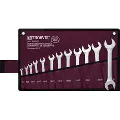 Набор ключей гаечных рожковых ARC THORVIK W1S12TB