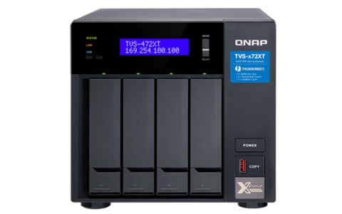 Сетевой накопитель QNAP TVS-472XT-PT-4G