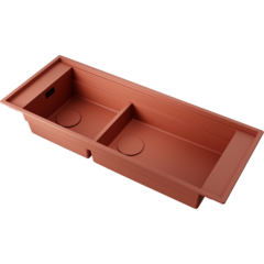 Omoikiri 4997452 Мойка Sintesi PRO 114-2-U/I-CN Artceramic/canyon фото
