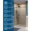 BelBagno SOFT_CLOSE-1-BF-1-140-C-GM Душевая дверь