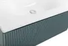BelBagno UNO-800-1C-SO-AO База под раковину подвесная с фрезерованными ручками по всей длине фасада с одним выкатн. ящ., Голубой Матовый, 800x455x350