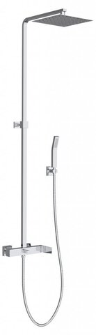 BelBagno Arlie ARL-DOCM-CRM Душевая система со смесителем, цвет: хром