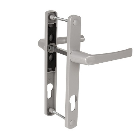 Ручка на планке PUNTO HANDLE.85.25.67-75 RAL 9006 серый /60801/