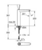 GROHE Eurodisc Joy 23428000 Смеситель для раковины-чаши