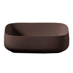 ArtCeram Cognac COL009 39 00 Раковина накладная, 56x41, цвет: коричневый фото