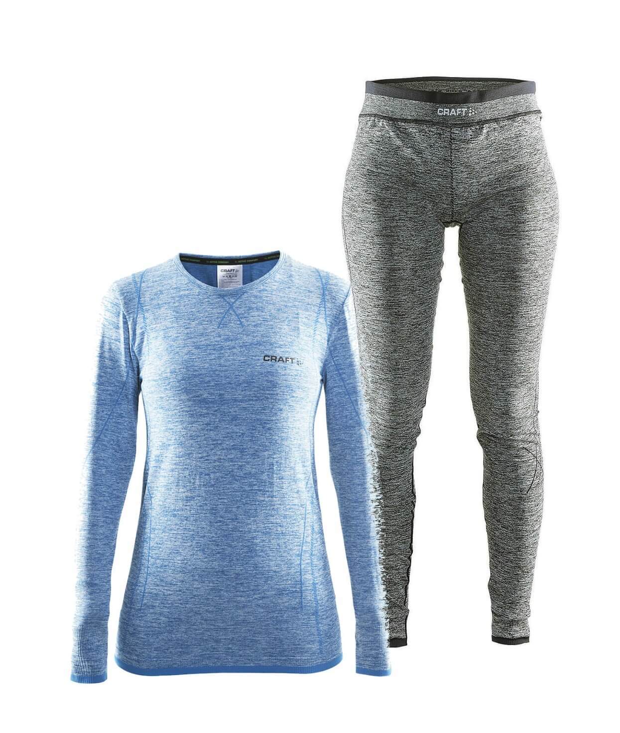 Craft Comfort комплект термобелья женский blue-black