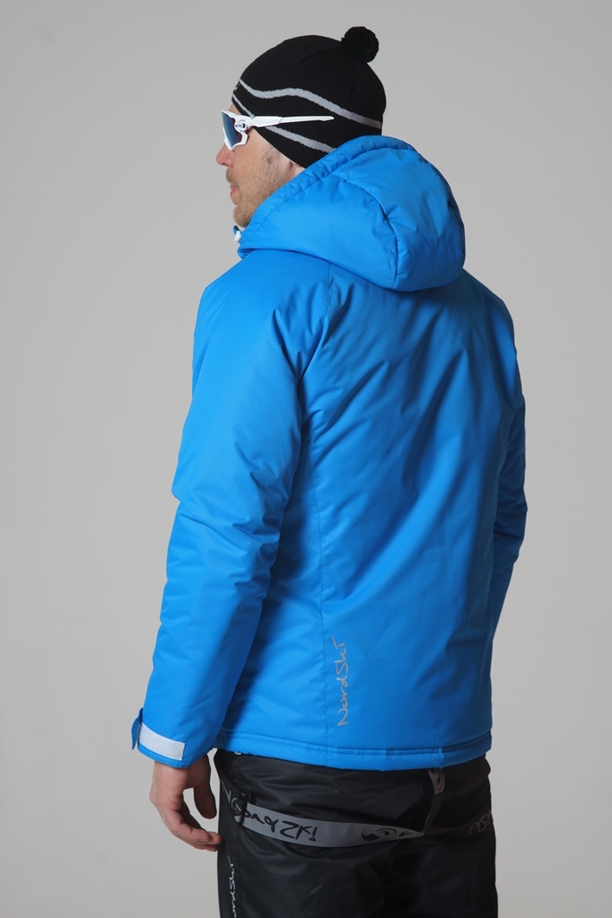 Nordski Kids Motion детский утепленный лыжный костюм blue-black - 4